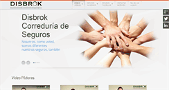 Desktop Screenshot of disbrok.com